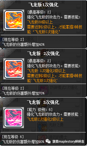 冒險島職業攻略-狂龍戰士篇