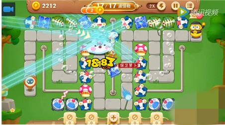 《保衛蘿卜3》公園第16關金蘿卜通關技巧介紹