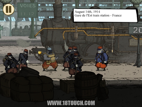 《勇敢的心:偉大戰爭》ios版圖文通關攻略一:1.兵營