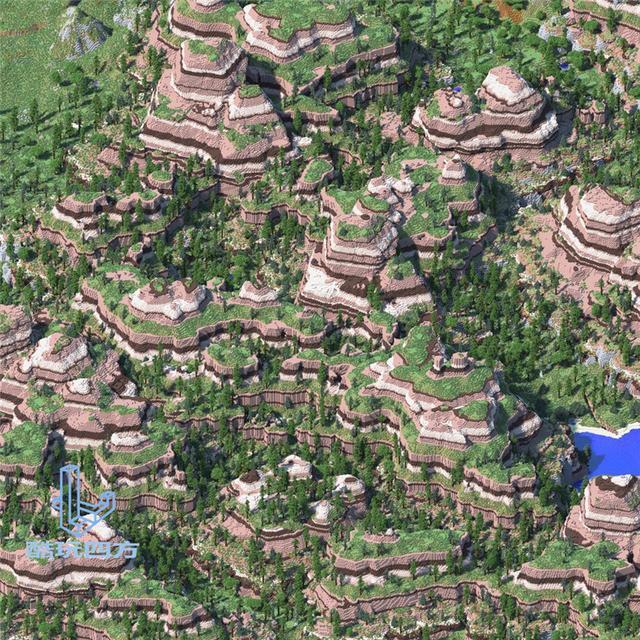 把《我的世界》改造的地形放大1萬倍，Mojang看了也得豎起大拇指