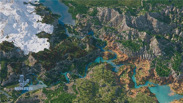 把《我的世界》改造的地形放大1萬倍，Mojang看了也得豎起大拇指