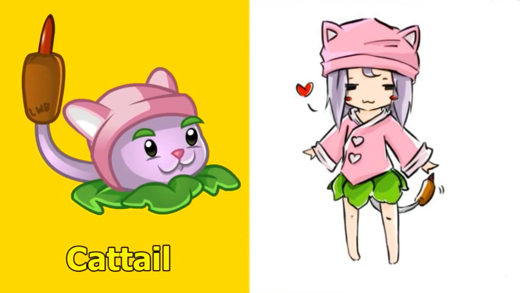 《植物大戰僵尸》擬人化后，星星果變成了拿奶瓶的小正太！