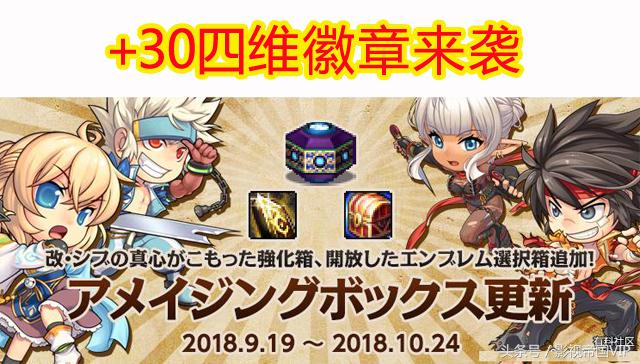 DNF 9月魔盒爆料：+30四維“燦爛徽章”，屬性再次升級