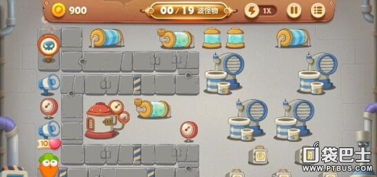 保衛蘿卜3工廠第17關 17關金蘿卜打法攻略