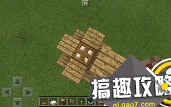 搞趣網：我的世界吊燈怎么做 手機版吊燈制作教程