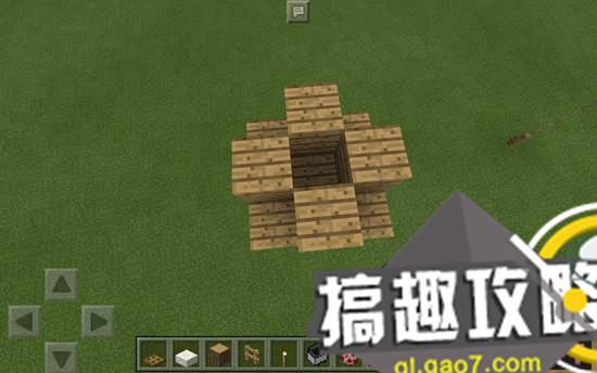 搞趣網：我的世界吊燈怎么做 手機版吊燈制作教程