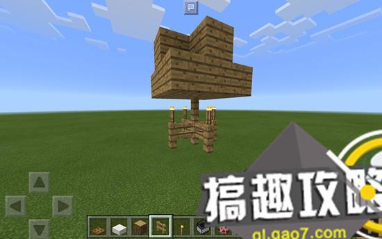 搞趣網：我的世界吊燈怎么做 手機版吊燈制作教程