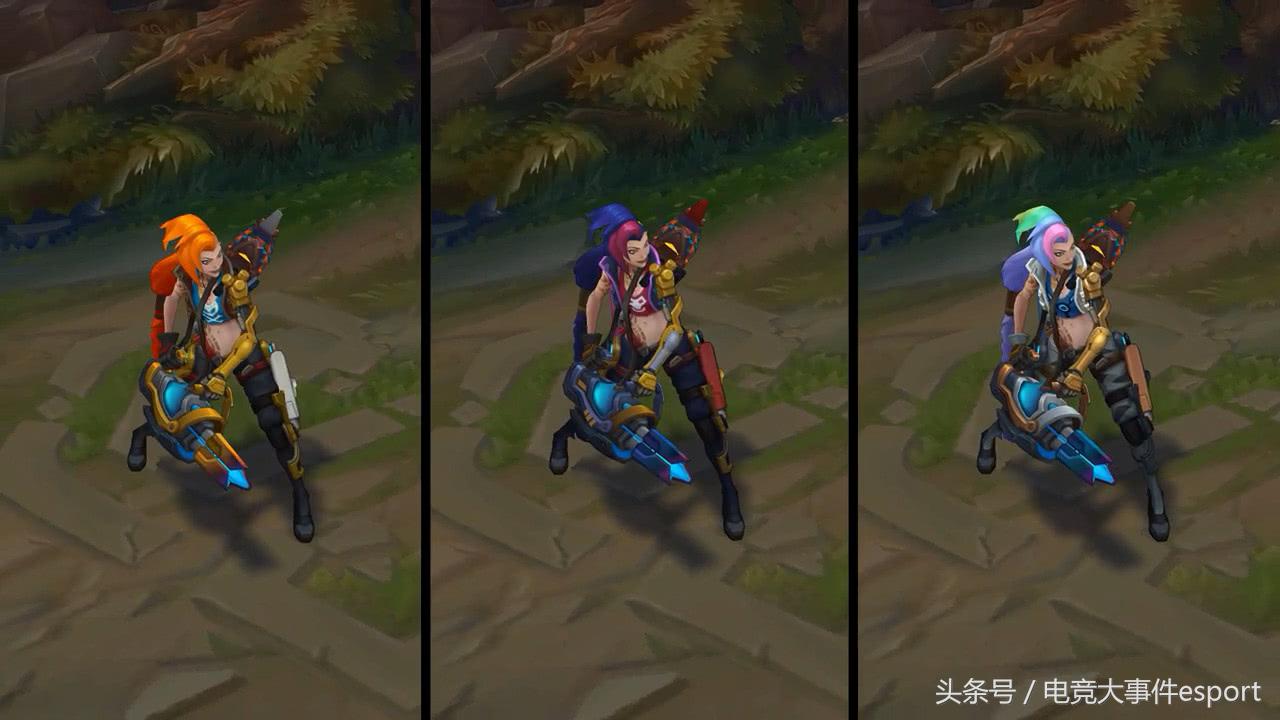 LOL金克絲奧德賽皮膚評測：造型滿分，特效一般，可入手！