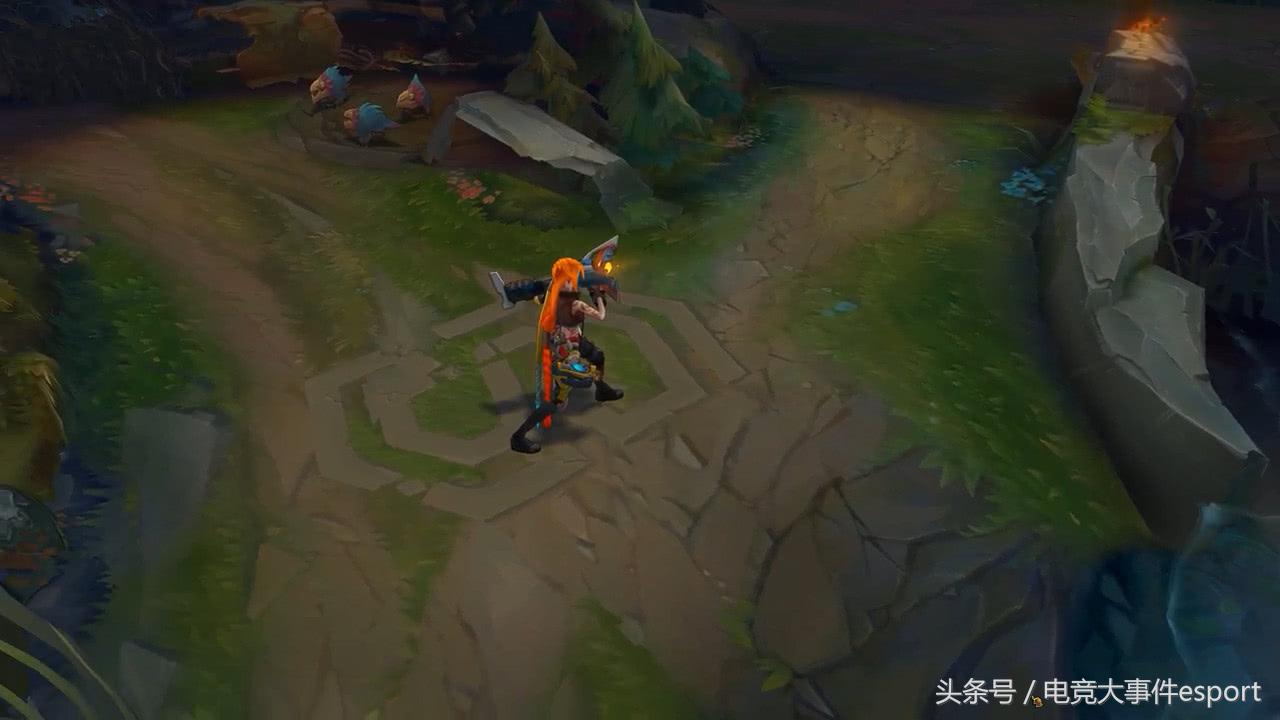 LOL金克絲奧德賽皮膚評測：造型滿分，特效一般，可入手！