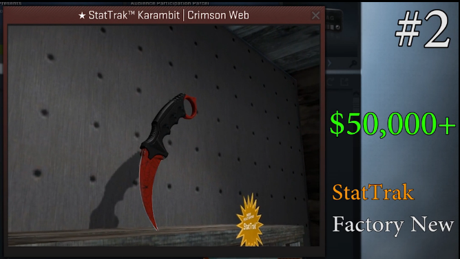 CSGO TOP10 最名貴皮膚盤點，紀念品龍狙居然排第十？