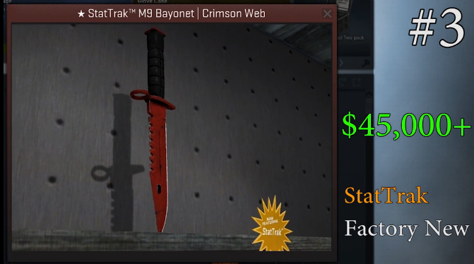 CSGO TOP10 最名貴皮膚盤點，紀念品龍狙居然排第十？