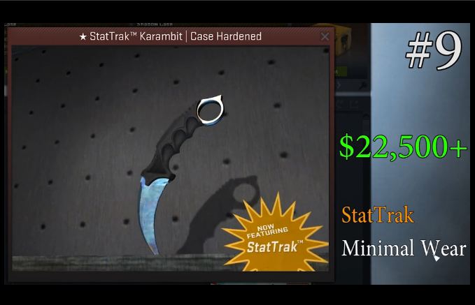 CSGO TOP10 最名貴皮膚盤點，紀念品龍狙居然排第十？