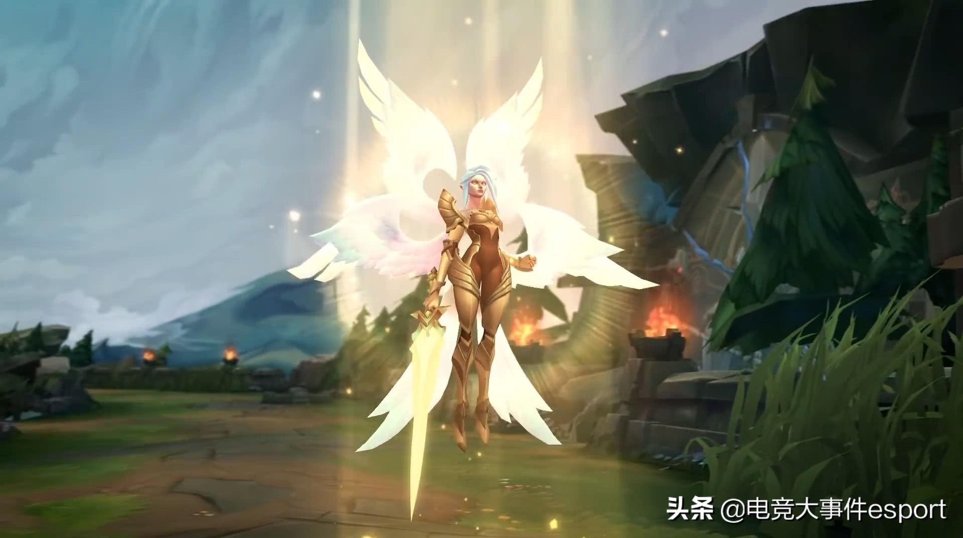 LOL天使&莫甘娜重做技能預覽：無敵大招保留，還有6個翅膀？