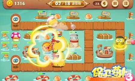 保衛蘿卜3碼頭第13關攻略 碼頭13關怎么通關