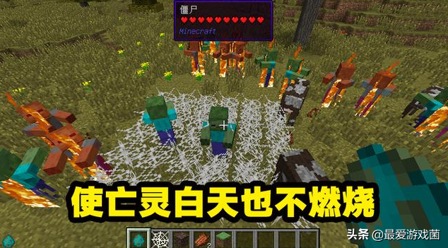 我的世界：蜘蛛網有6種作用？新人拿著做弓箭老玩家卻發明了它