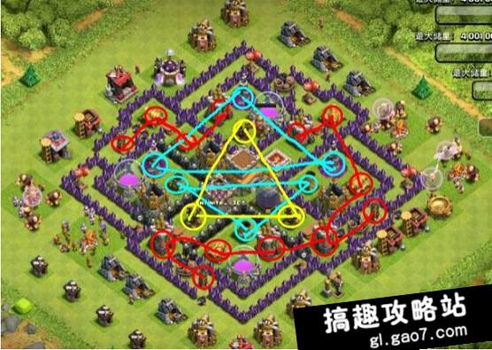 部落沖突8本最佳陣型設計思路