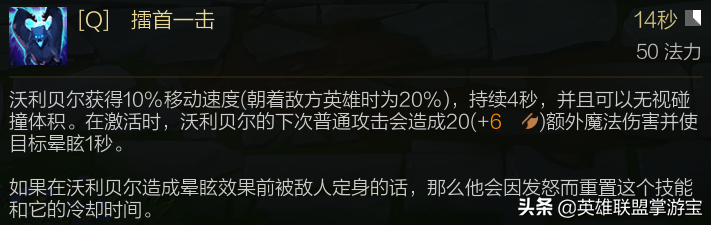 LOL新版沃利貝爾上分秘訣解讀:感受蠻荒之力