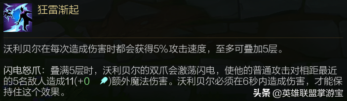 LOL新版沃利貝爾上分秘訣解讀:感受蠻荒之力