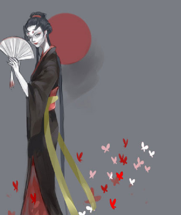 第五人格美圖：深藏不露的紅蝶小姐姐，或許這就是她獨特的魅力吧
