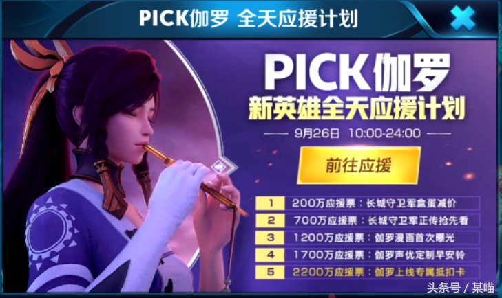 王者榮耀更新活動，累計登錄簽到送點券奪寶抵用券