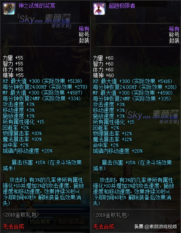 DNF：新版春節稱號提升率分析，神選和國慶稱號還有使用意義嗎？