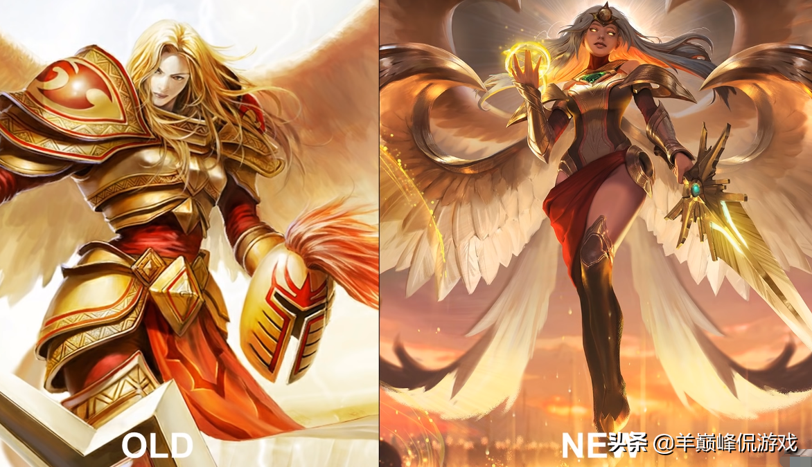 LOL：天使姐妹重做之后，這兩款皮膚總算值了，大天使長米迦勒