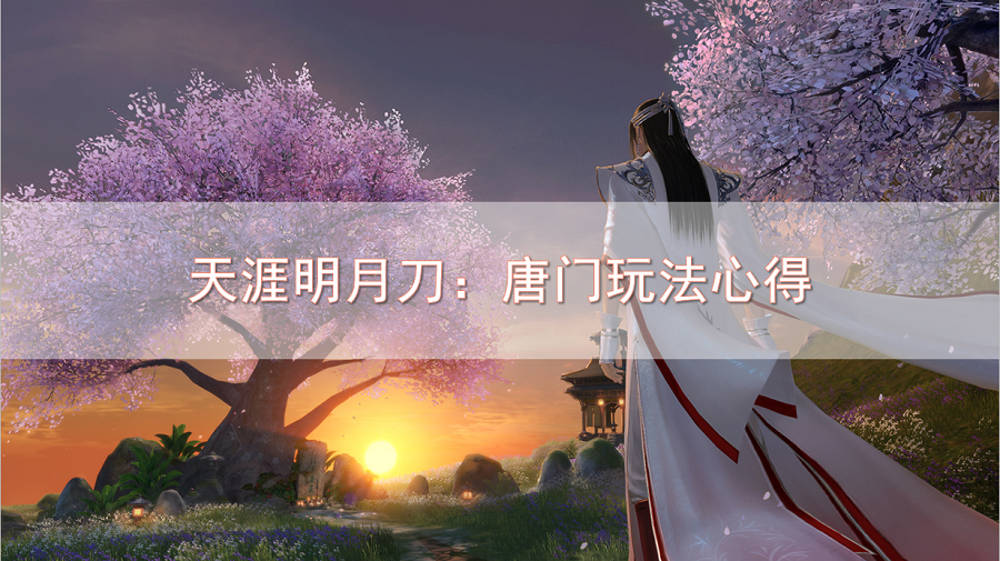 天涯明月刀：唐門攻略，唐門玩法心得