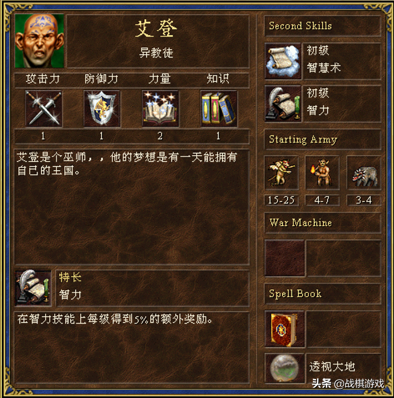 英雄無敵3英雄特長最強一覽