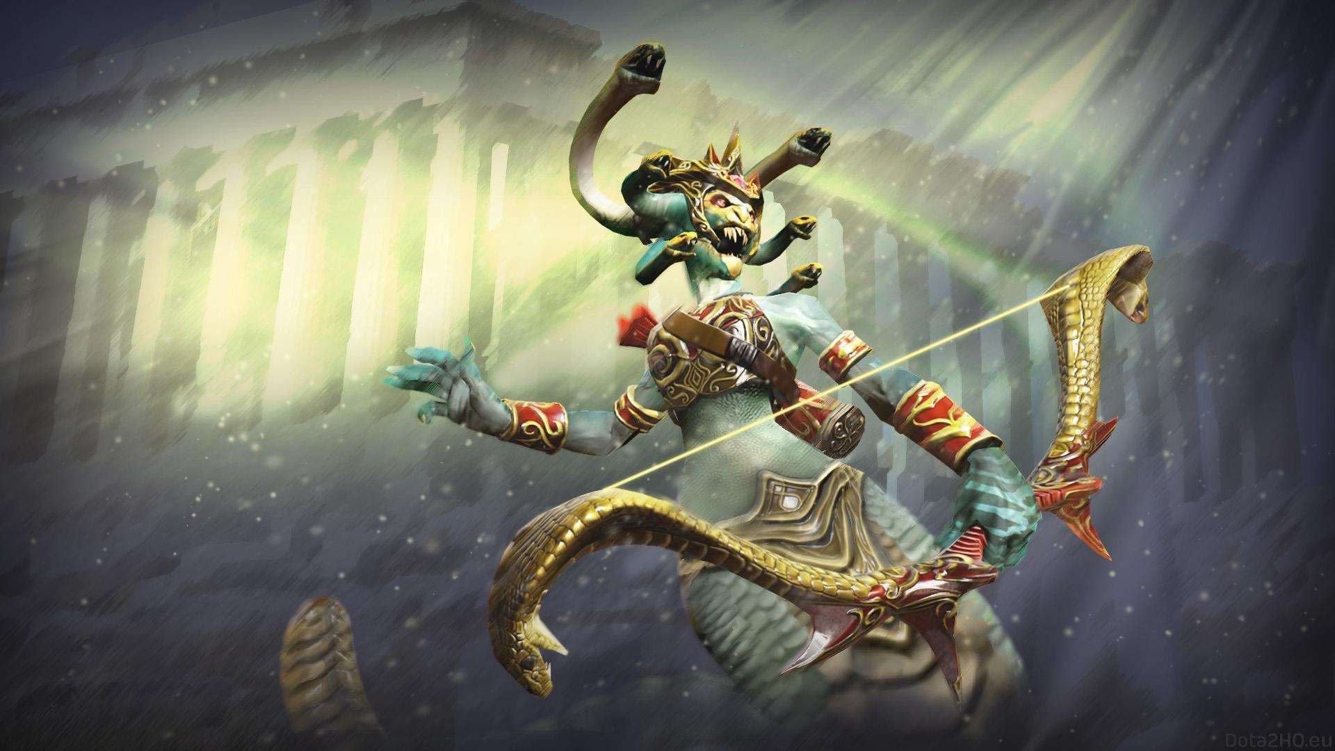 dota2美杜莎的正確出裝和天賦加點，學錯了就carry不動隊友了！