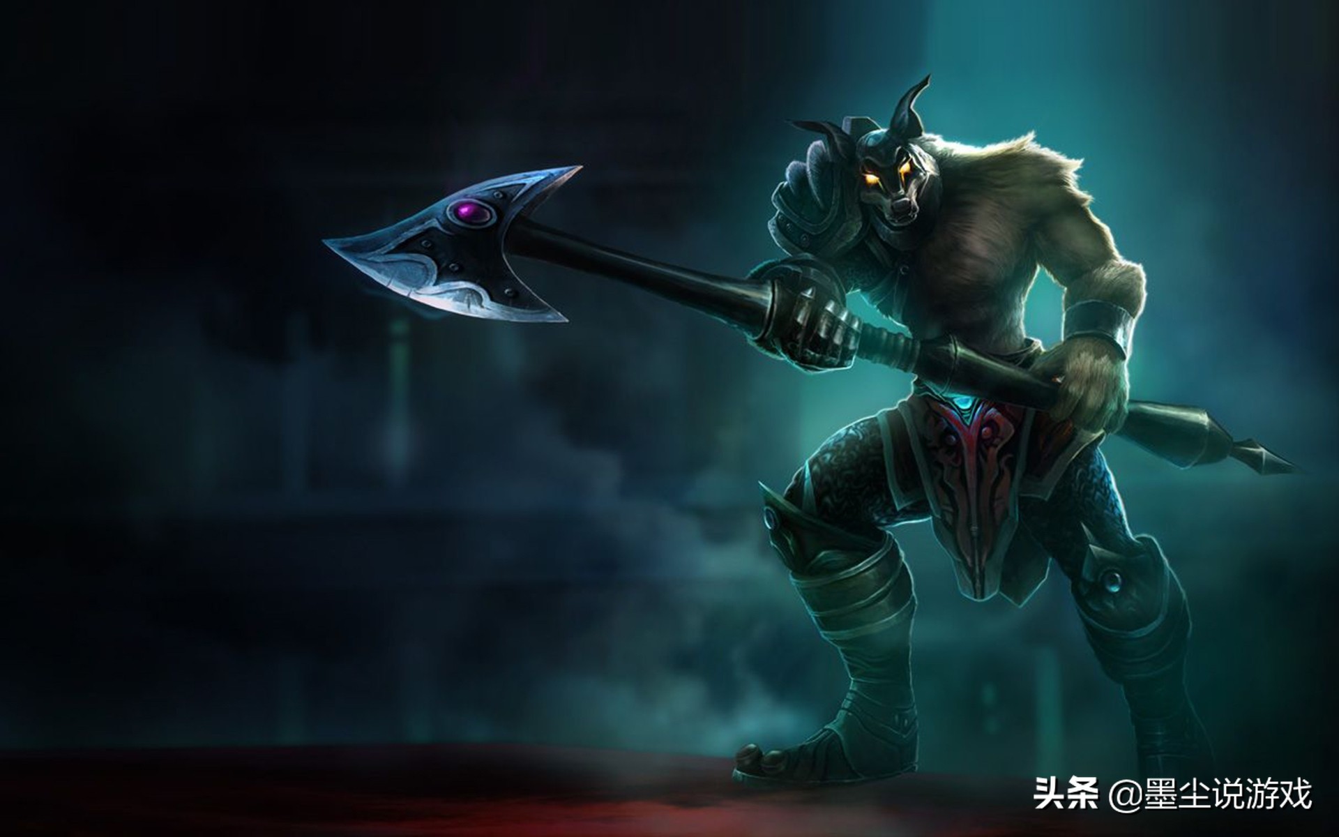 LOL攻略：深度剖析上單狗頭玩法思路，選對天賦出對裝很重要！