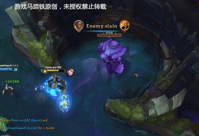LOL蓋倫無限火力4把無盡怎么樣？轉圈停不下來