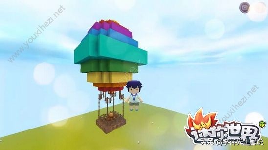 迷你世界七彩熱氣球怎么做？七彩熱氣球制作流程詳解