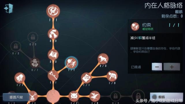 第五人格，蜘蛛最全攻略，放棄掙扎吧！我早已布下天羅地網！