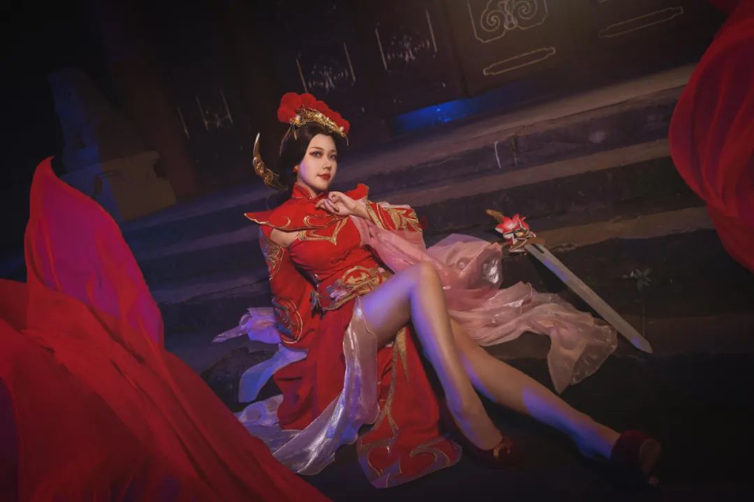 王者榮耀cos：絕美cos露娜一生所愛，仙女下凡，整個人都淪陷了