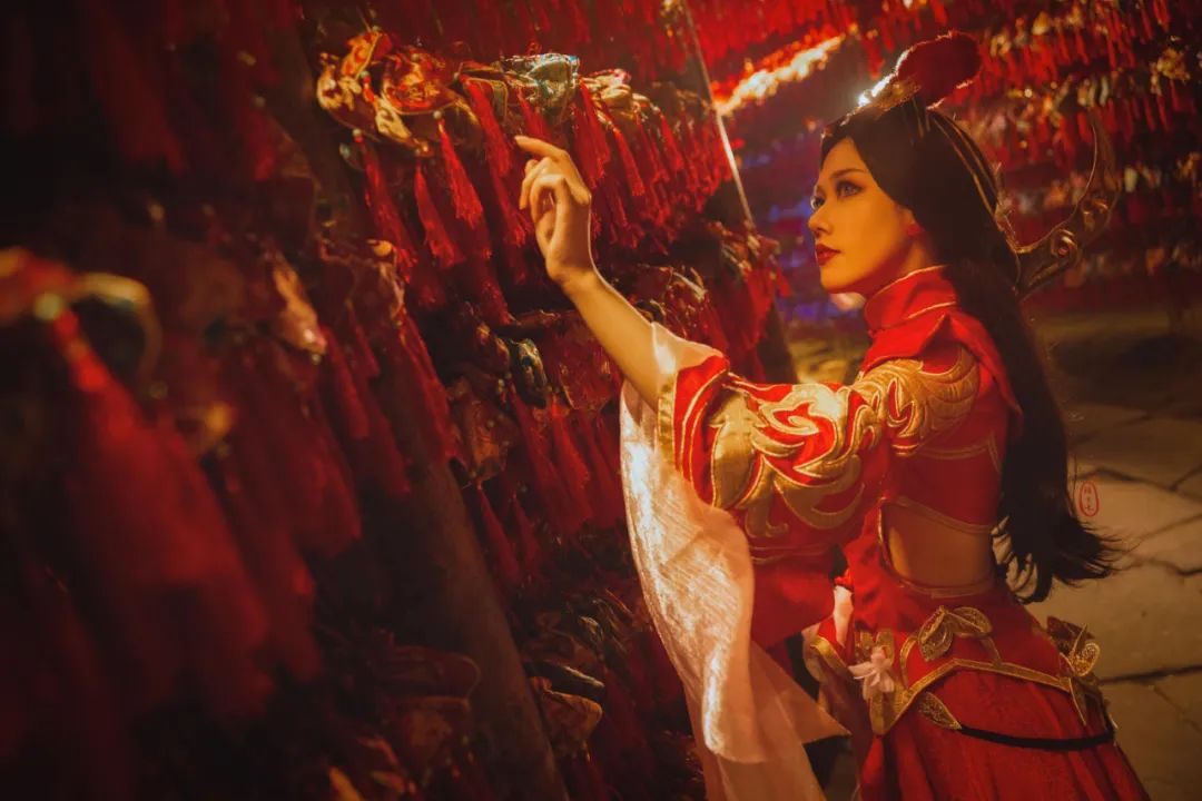 王者榮耀cos：絕美cos露娜一生所愛，仙女下凡，整個人都淪陷了