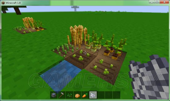 《我的世界》農作物及樹木種植入門教程