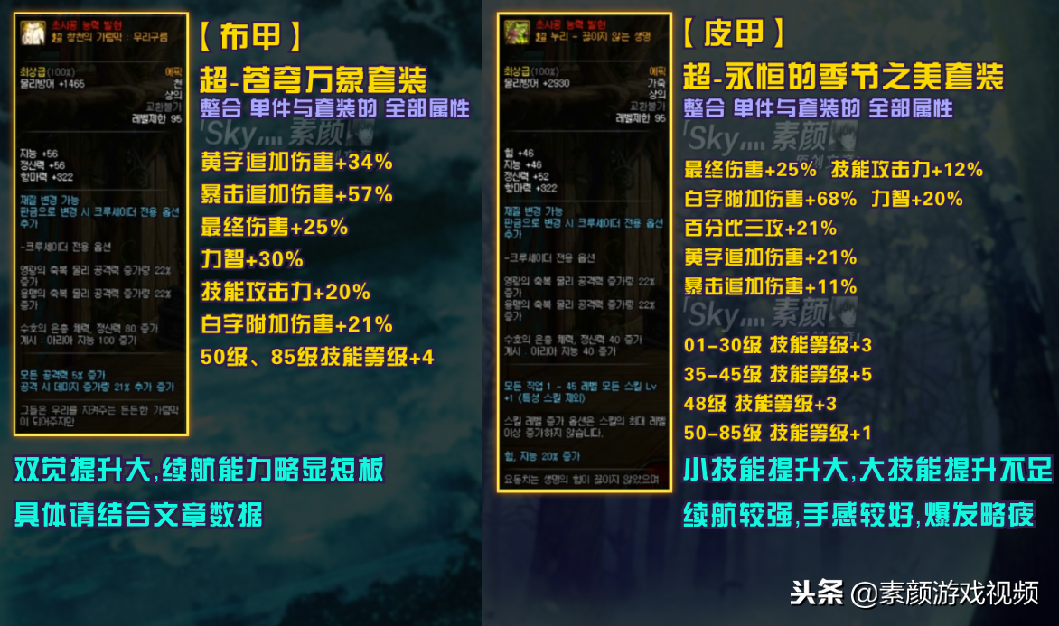 DNF：我是猴戲白但我猴不動了，分析劍魂95級防具的選擇方向