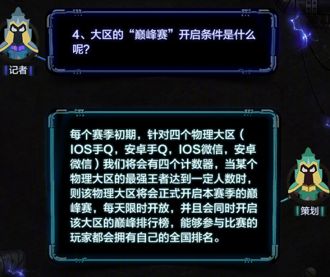 王者榮耀：策劃解答，巔峰賽是什么？只有王者才能參與的模式！