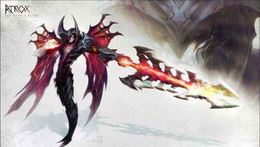 LOL英雄臺詞：暗裔劍魔。閃電松鼠？啊哈哈哈哈。