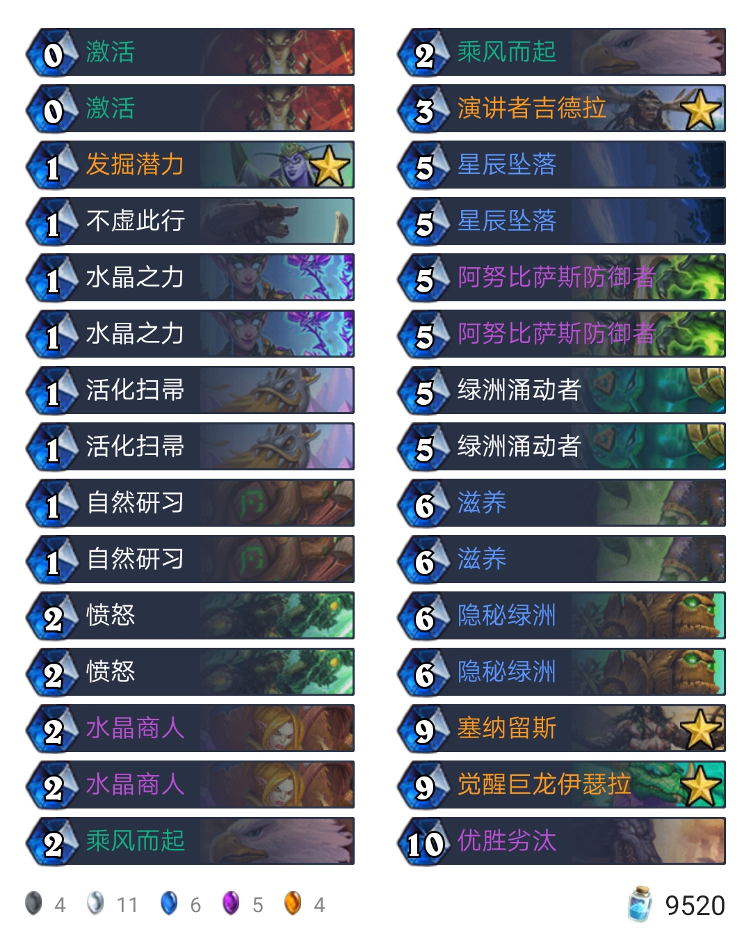 爐石傳說勝率榜:重新崛起的任務德