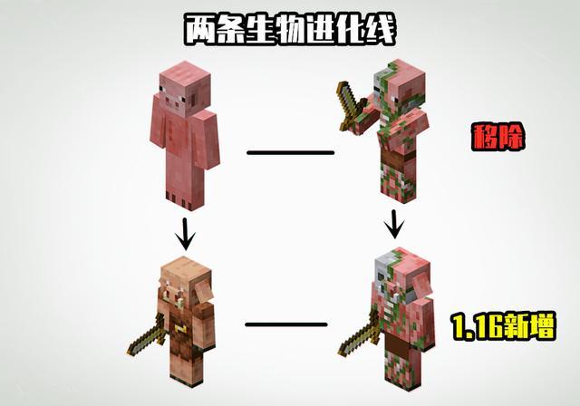我的世界：1.16為何移除僵尸豬人？這背后有個未公布的更新計劃