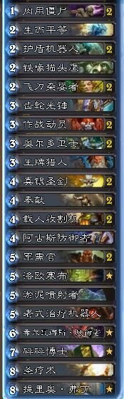 爐石傳說圣騎士攻略 快速從騎士萌新到傳說