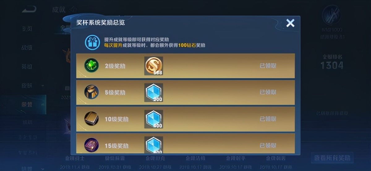 王者榮耀除了一次性獎勵，每周能拿4900金幣，你拿滿了沒有？