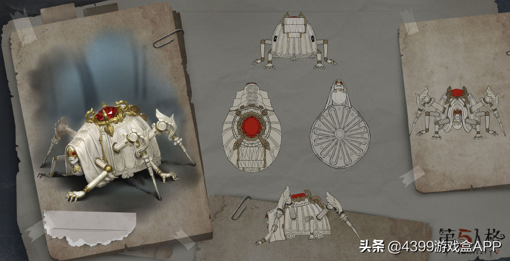 《第五人格》：蜘蛛小姐紫皮曝光，圓滾滾的真可愛