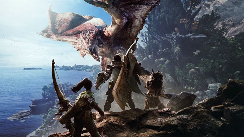 《怪物獵人:世界》PS4版為去年日本最暢銷游戲