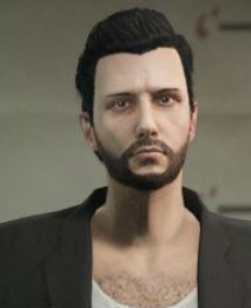 GTA5捏臉數據，超帥超美的喲-第五章（圖片教程有希里雅喲）