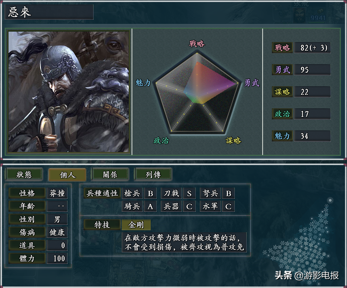復合特技主導的《三國志11華夏風云》這些單特技還能一戰