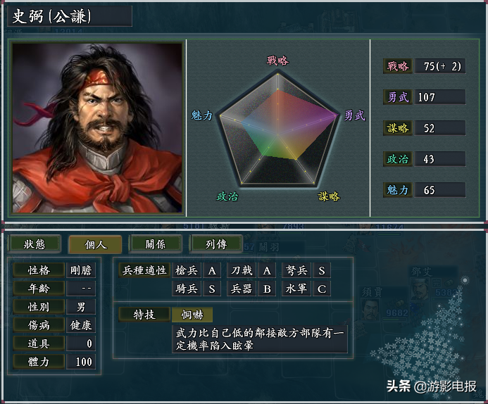 復合特技主導的《三國志11華夏風云》這些單特技還能一戰