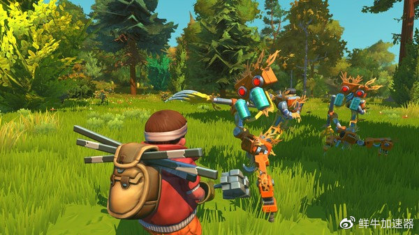 「限免」STEAM多人沙盒類游戲《廢品機械師》免費加速
