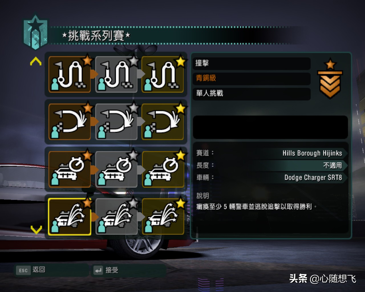 極品飛車10挑戰系列賽說明